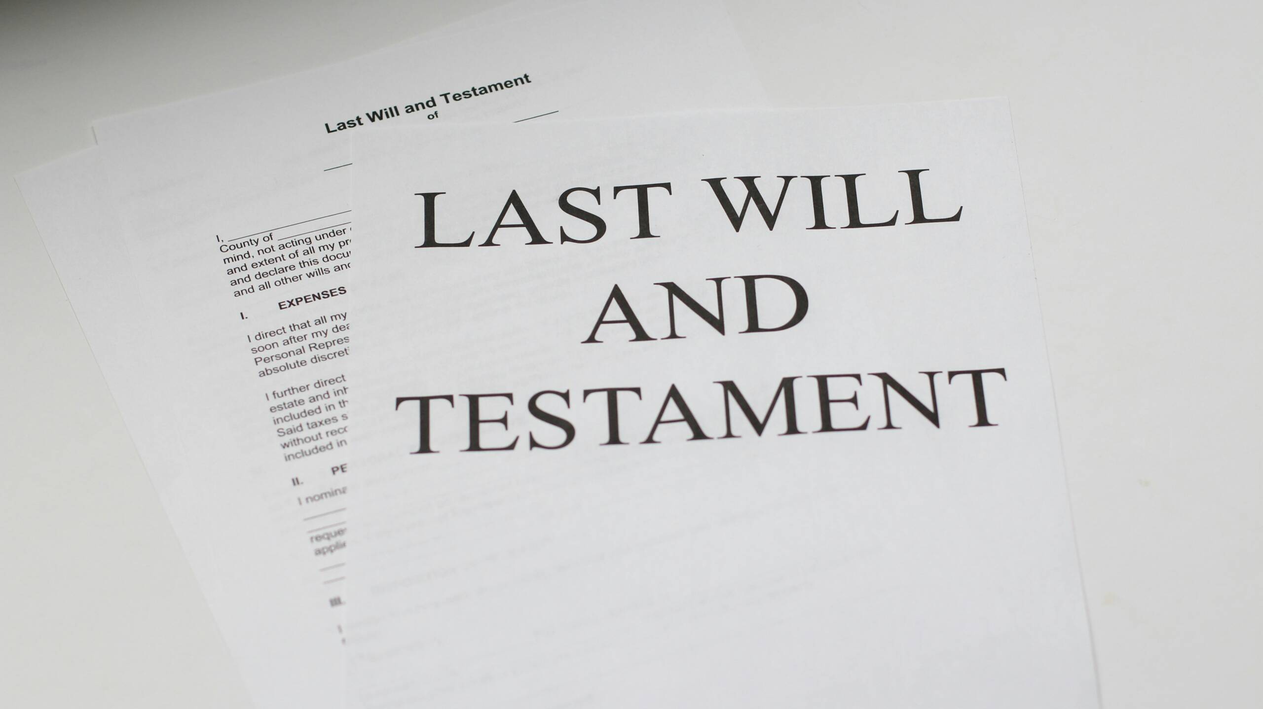 Drafting of Wills